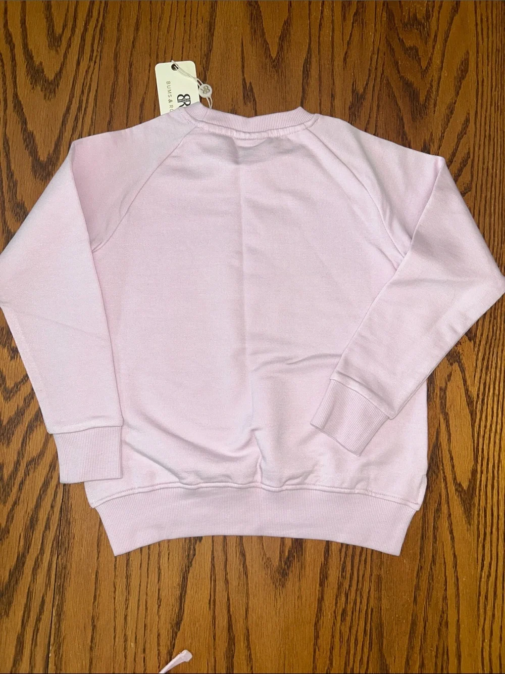 Bums & Roses Kids Pink 'Merry' Sweatshirt & Jogger Set - 4T - NWT